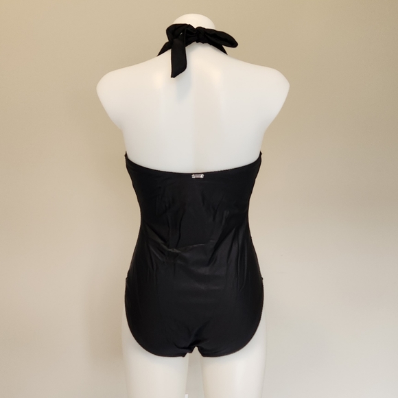 DKNY halter one piece swimsuit - Picture 3 of 7